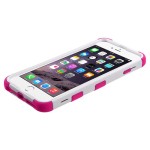 Funda Protector Apple Iphone 6 Plus Blanco Mariposas Rosas Triple Layer (17003995) by www.tiendakimerex.com